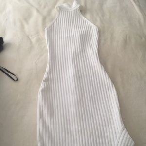 House of London White Cotton Stretch Dress!